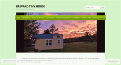 Desktop Screenshot of brevardtinyhouse.com